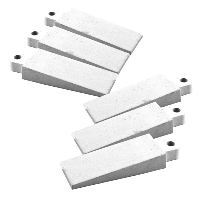 HabiStat Rubber Wedges For Glass Doors, Pack of 6